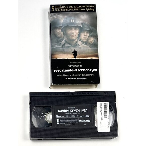 Rescatando Al Soldado Ryan (Saving Private Ryan) Spanish Language VHS TESTED - Picture 1 of 4